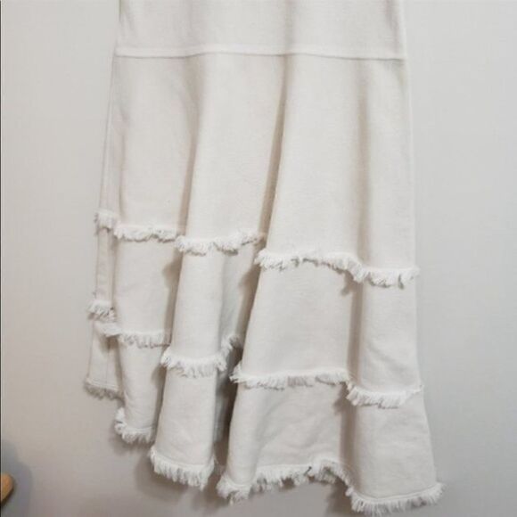 Kate Spade New York Bone White Fringe Trim Dress - Picture 10 of 15